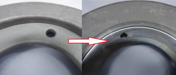 Post-machining for metal casting parts,Post-machining to get bright surfaces and good for assembly.