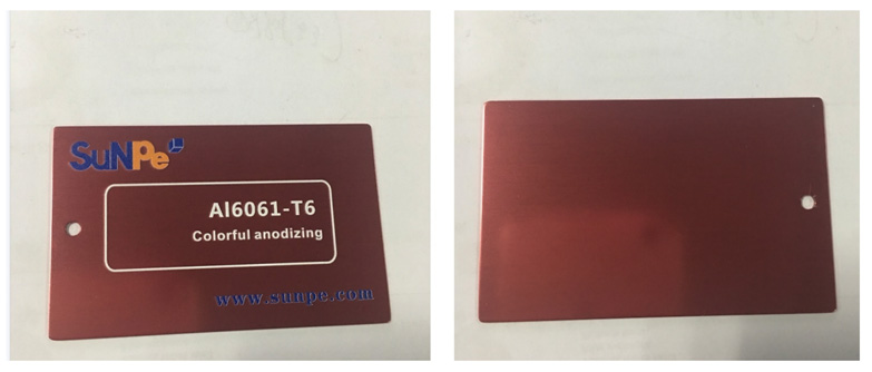 color anodize match Pantone