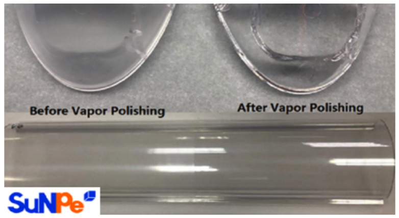 Vapor polishing