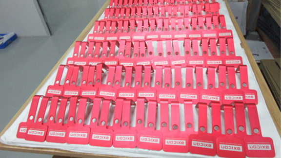 Handle parts, sheet metal fabrication, anodized finish, laser engraving