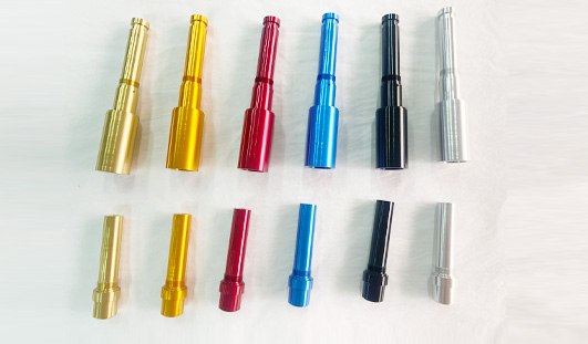 CNC TurningAluminum Parts with ColorAnodizing for 3D Printer 